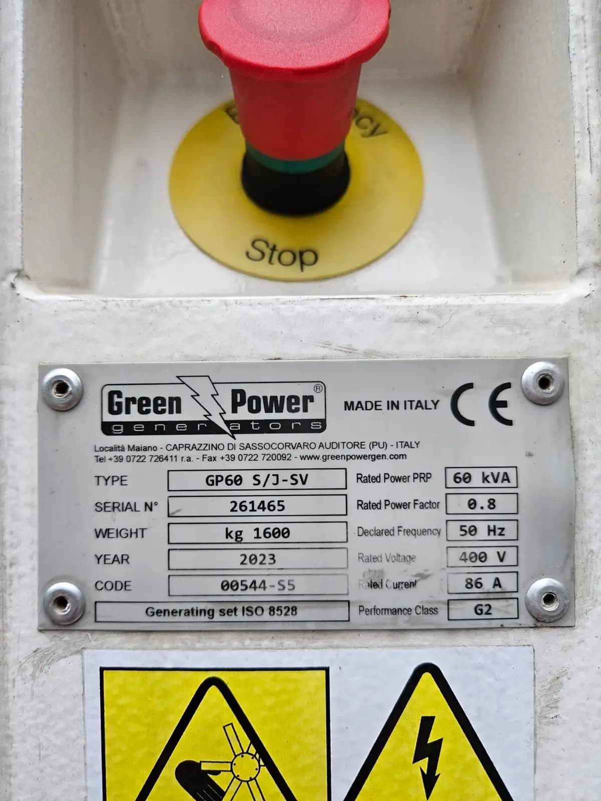 John Deere GREEN POWER GP60 SDOSV 1